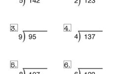 Long Division Problems With Remainders Worksheet Have Fun Teaching