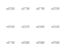Long Division Questions No Remainders Year 6 Thekidsworksheet