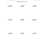 Long Division Questions Year 6 Thekidsworksheet