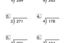 Long Division Remainder Worksheet 4 Division Worksheets Math
