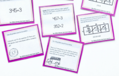 Long Division Task Cards The Box Or Area Method Division Task Cards
