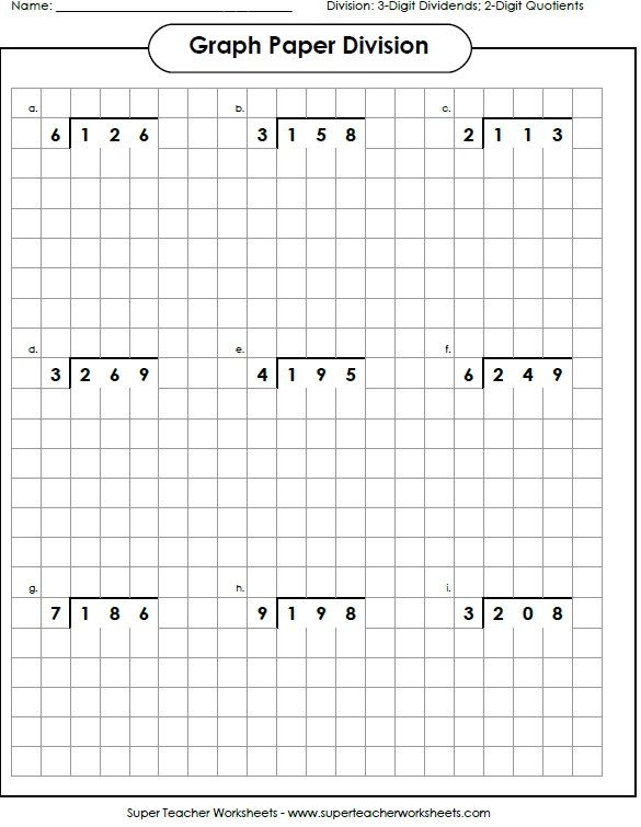 Long Division Worksheets Division Worksheets Math Division Long 