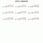 Long Division Worksheets For 5th Grade