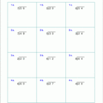 Long Division Worksheets For Grades 4 6