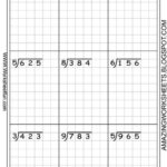 Long Division Worksheets Free Using Graph Paper Keeps The