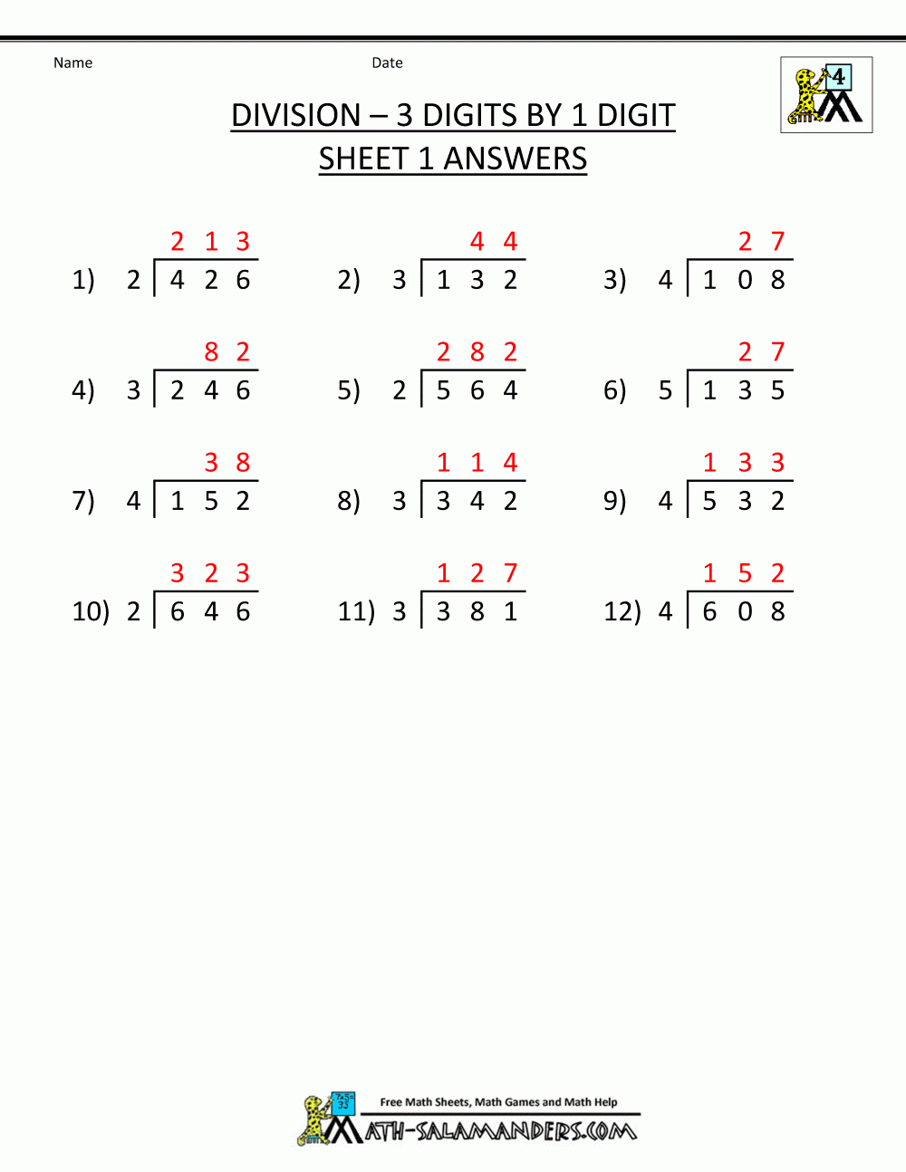 long division grade 4 video