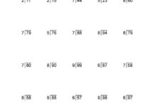 Long Division Worksheets Grade 5 Easy Division Worksheet Printable In