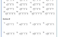 Long Division Worksheets Practice Questions And Answers Cazoomy