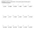 Long Division Worksheets Printable Fourth Grade Math Worksheets