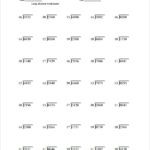 Math 11 Long And Synthetic Division Worksheet Answers Dividing