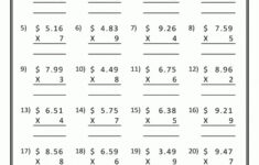Math Worksheets Free Printable 7th Grade Math Worksheets Printable