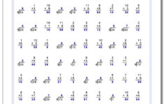 Mixed Multiplication And Division