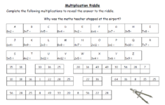 Multiplication And Division Free Resources About Multiplying And