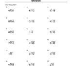 Printable Division Worksheets For Teachers MATH ZONE FOR KIDS