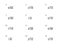 Printable Division Worksheets For Teachers MATH ZONE FOR KIDS