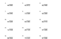 Printable Division Worksheets For Teachers MATH ZONE FOR KIDS