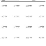 Printable Long Division Worksheets 4th Grade Division Worksheets