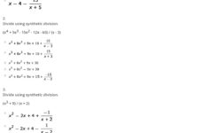 Quiz Worksheet Synthetic Division Of Polynomials Study
