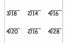 Simple Division Worksheets Worksheet School