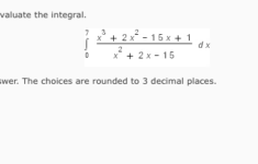 Solved Use Long Division To Evaluate The Integral Integr Chegg