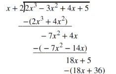 Synthetic Division College Algebra