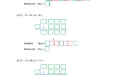 Synthetic Division With Polynomials Worksheet