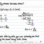 Synthetic Division Worksheet With Answers Pdf Briefencounters