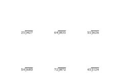 The 3 Digit By 2 Digit Long Division With Remainders And Steps Shown On