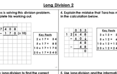 Year 6 Long Division 2 Lesson Classroom Secrets Classroom Secrets