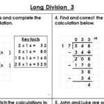 Year 6 Long Division 3 Lesson Classroom Secrets Classroom Secrets